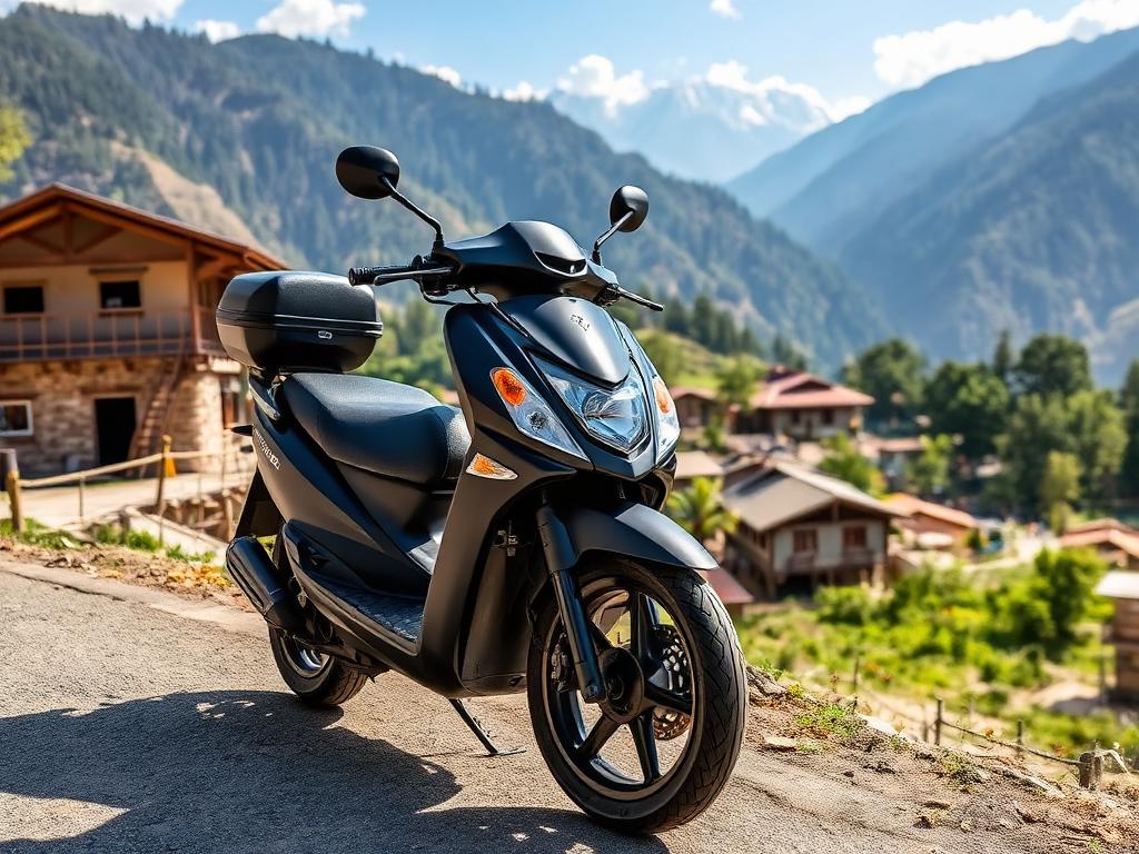 TVS NTORQ 125 for rent in Munsiyari