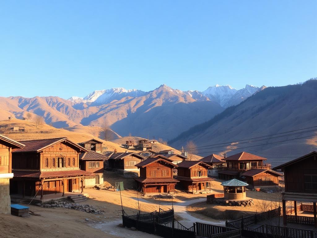 Darkot Village in Munsiyari