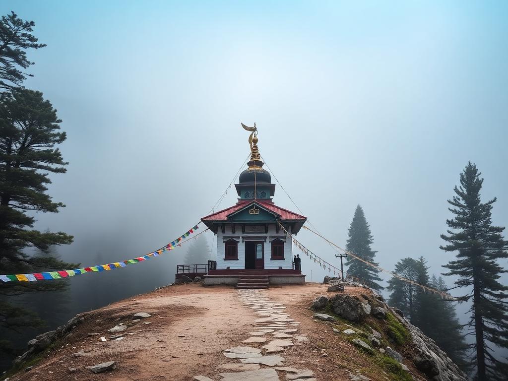 Kalamuni Temple in Munsiyari